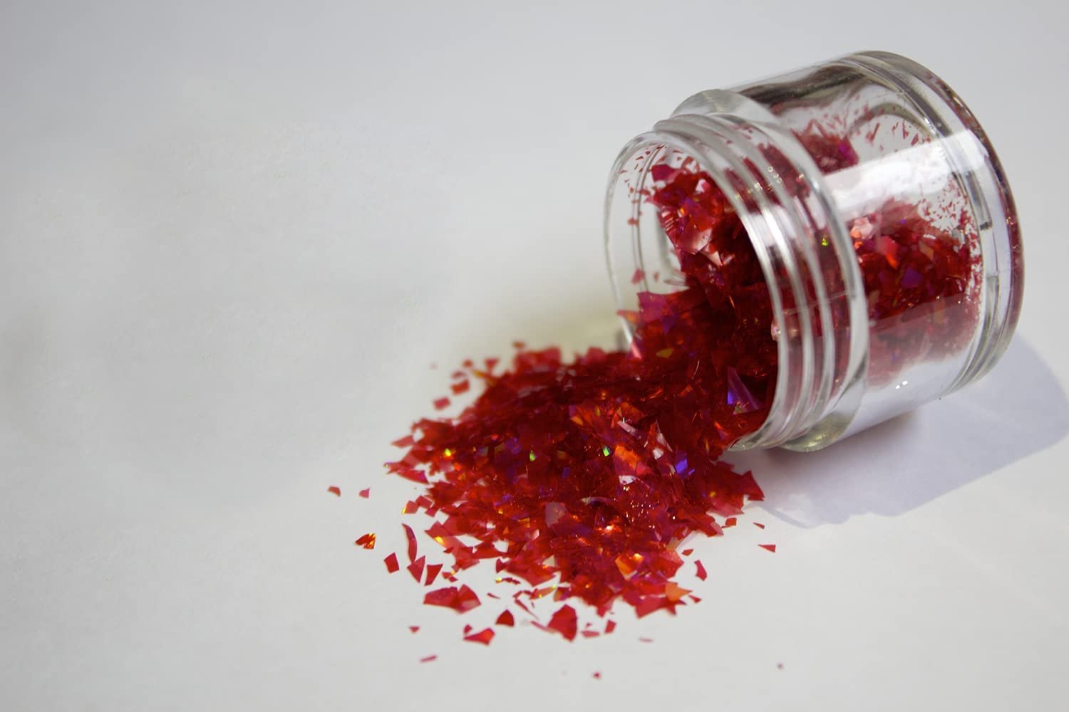 Magic Sparkles Edible Glitter with Natural Color, 3 Grams Garnet Red 